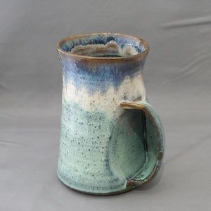 artisan RIGHT HANDED Pottery Wheel Coffee Mug